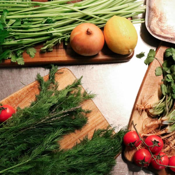 Fresh food ingredients